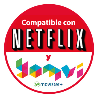 Android TV Compatible con Netflix y Yomvi