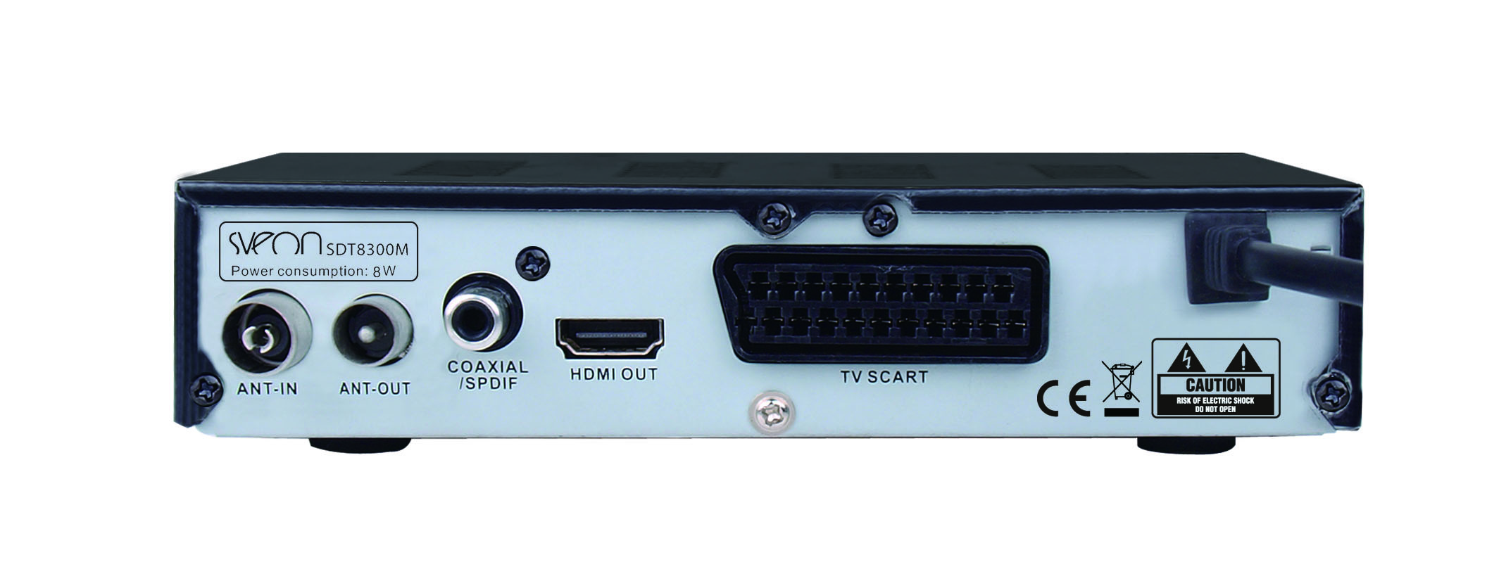 Sintonizador y Grabador TDT HD SVEON SDT8300Q9 con reproductor multimedia  MKV