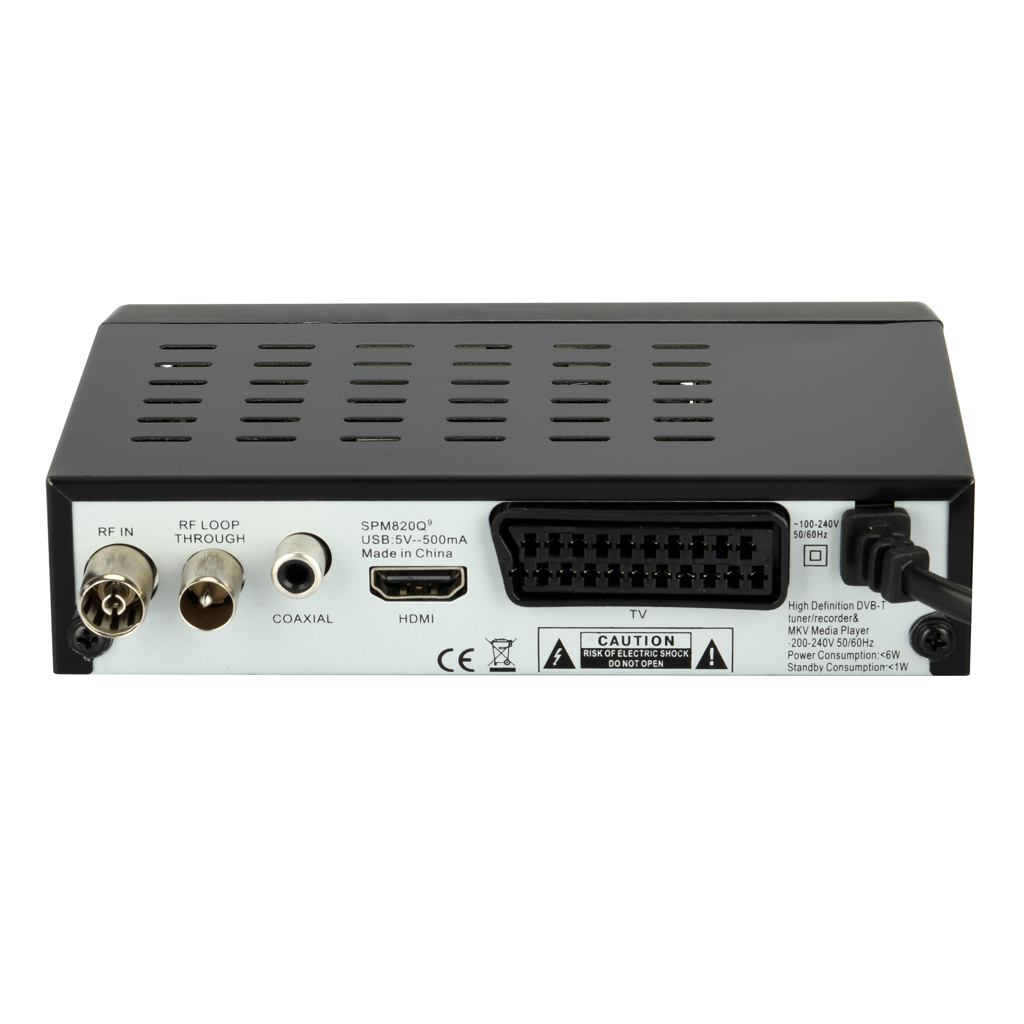 Reproductor multimedia  Sveon SPM810 sintonizador grabador TDT
