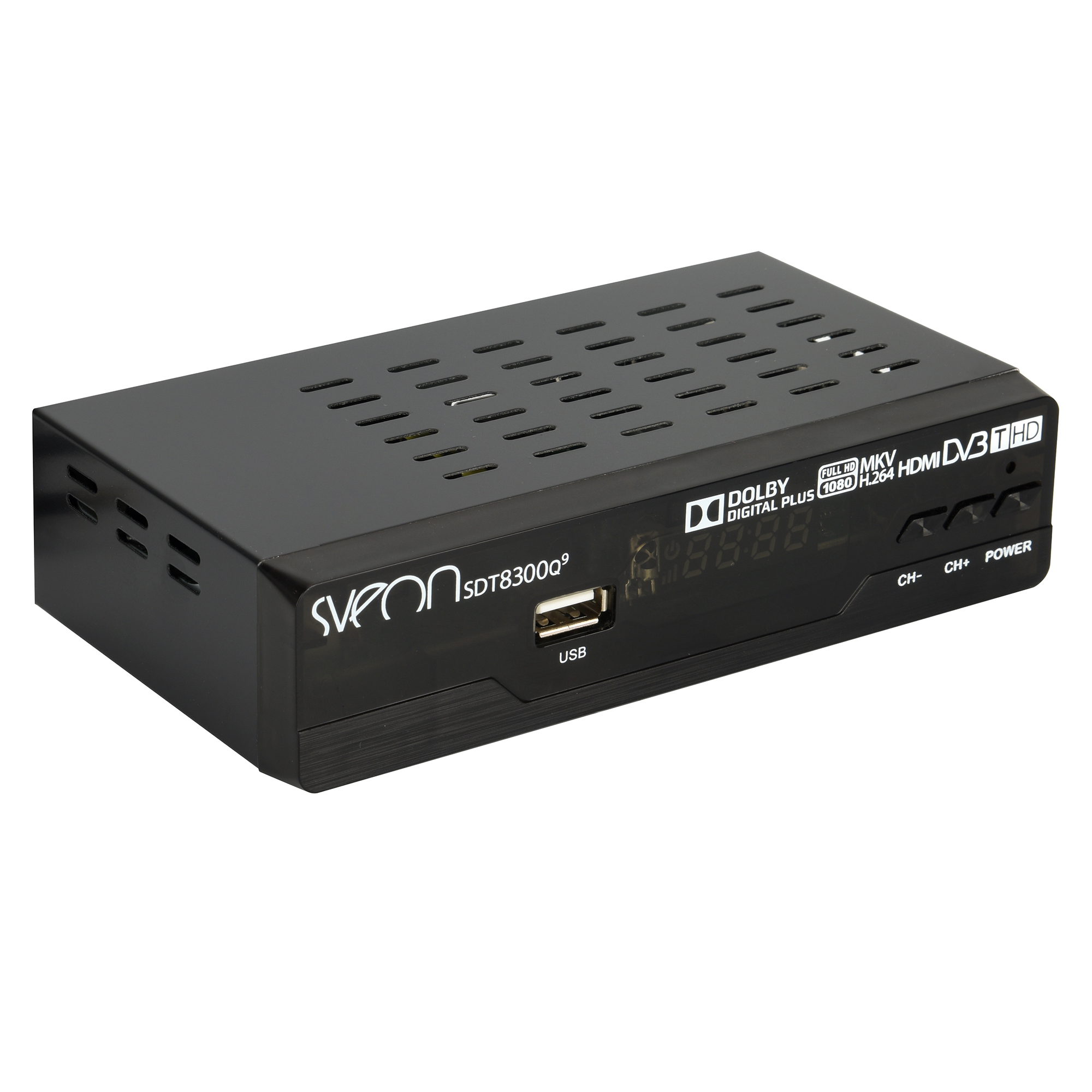 Sintonizador Digital DVB-T2 TDT Grabación USB FullHD ProStima ST8300R