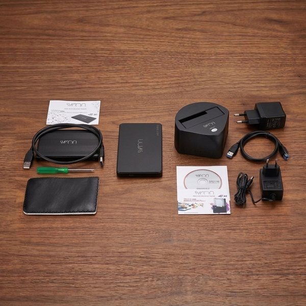 Kit de almacenamiento Sveon: caja externa para disco de 2.5