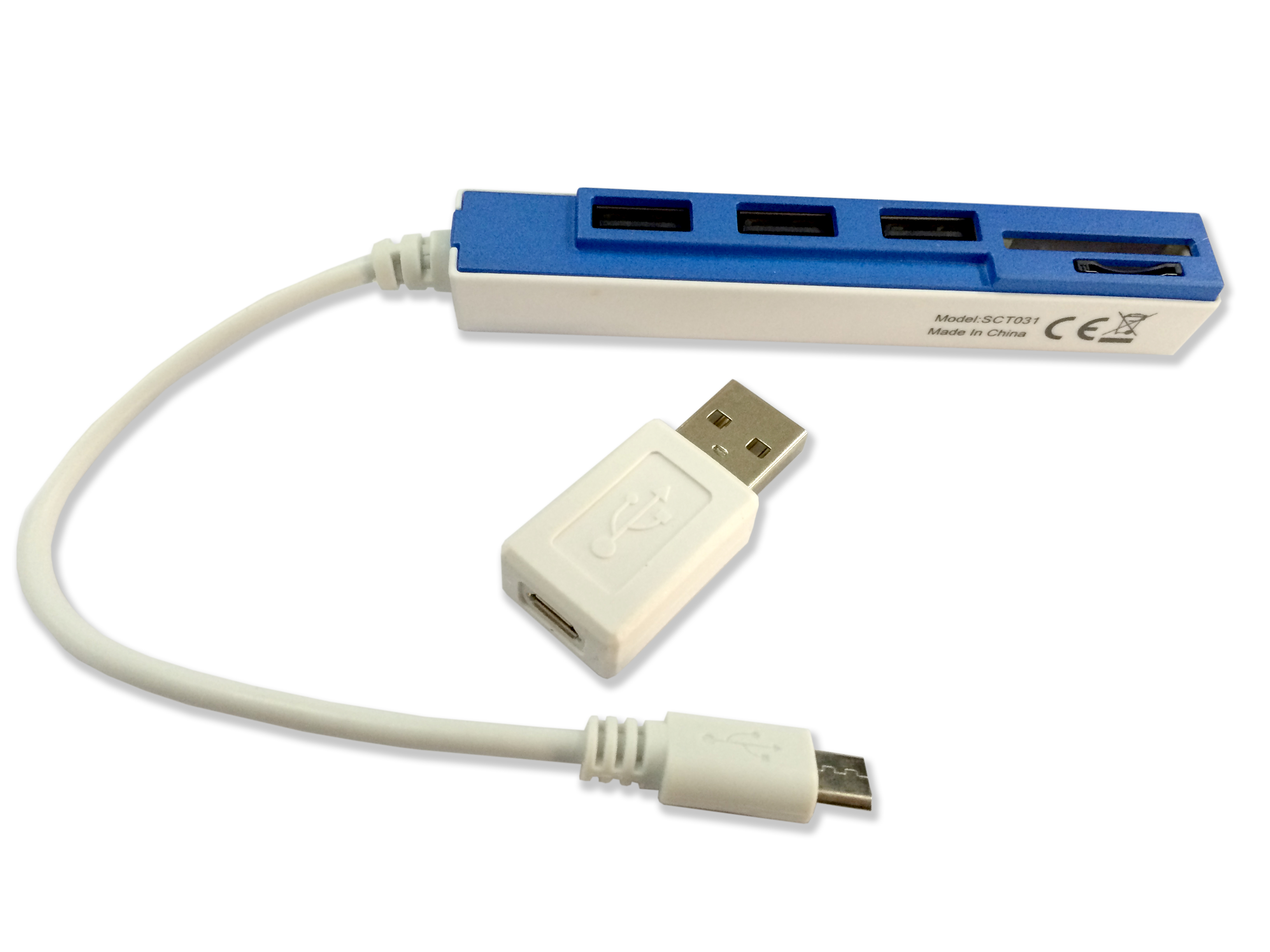 Sveon SConnect: lector dni electronico, cable usb otg, hubs